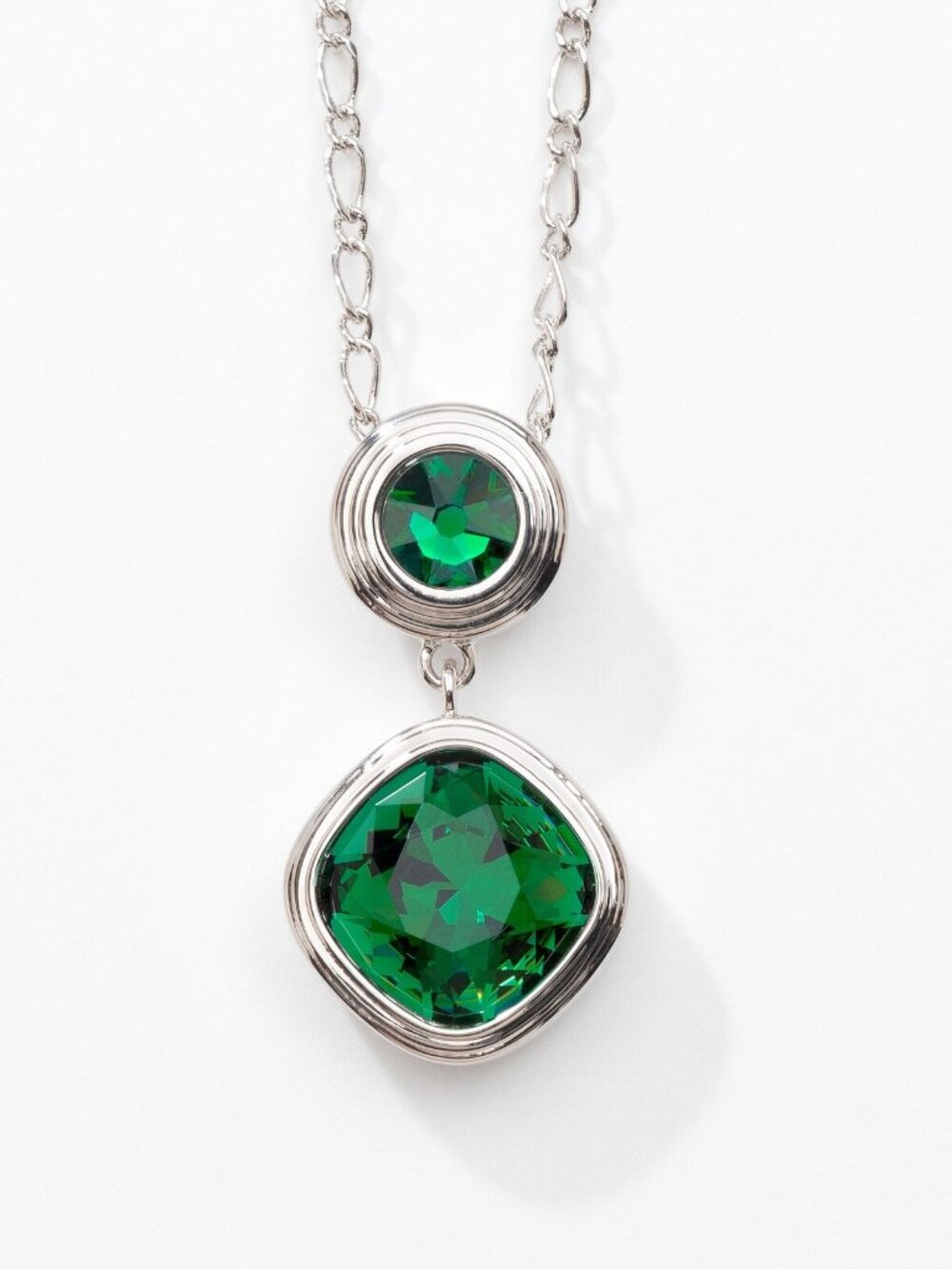 NWT Touchstone Crystal Finish Line Necklace